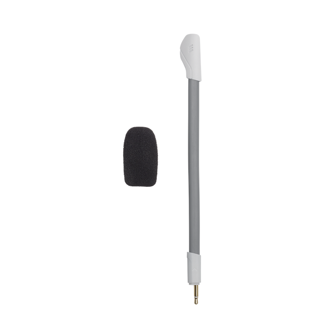JBL Quantum 100 - White - Wired over-ear gaming headset with flip-up mic - Detailshot 7 image number null